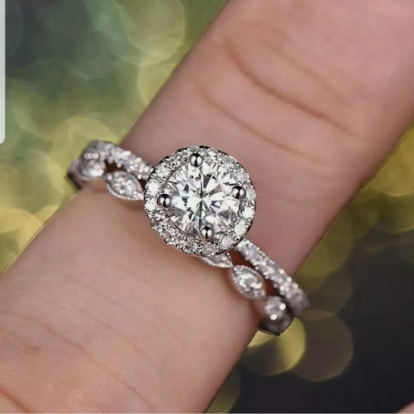 925 sterling silver ring Stamped band - Picture 4 of 5